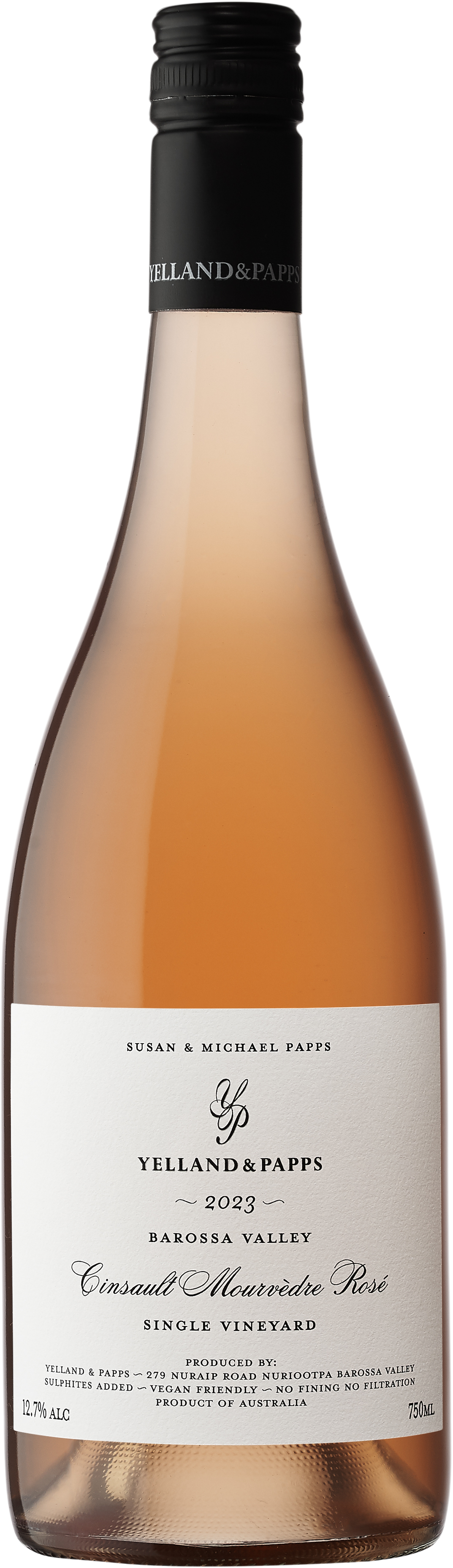 Yelland & Papps Single Vineyard Rosé Cinsault Mourvédre 2023